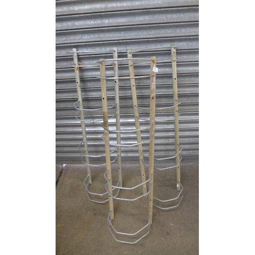 2294 - Three steel tube bike stands