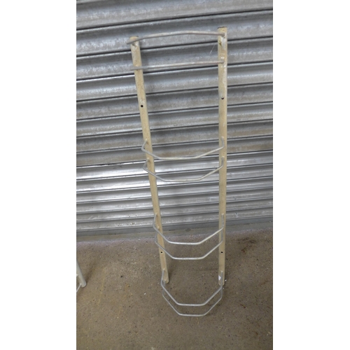 2294 - Three steel tube bike stands