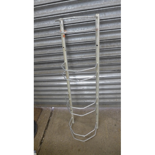 2294 - Three steel tube bike stands