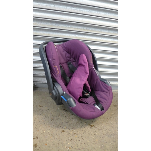 2299 - A Nilfisk E140.2 jet wash and a Stroke Baby car seat