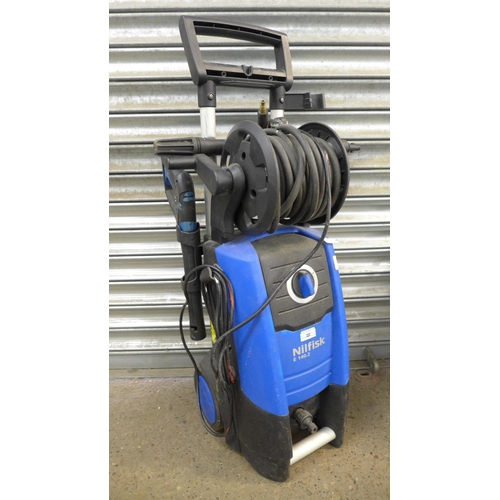 2299 - A Nilfisk E140.2 jet wash and a Stroke Baby car seat