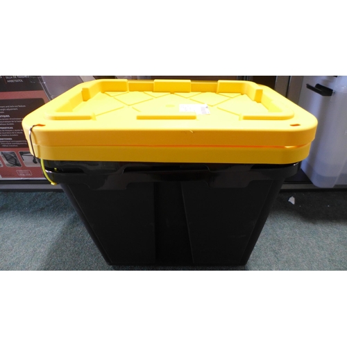 3016 - 2 x 45L Mini Storage Totes (321-290) *This lot is subject to VAT