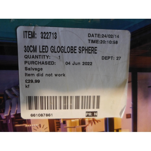 3048 - 30cm LED Gloglobe Pool Light (321-271) *This lot is subject to VAT