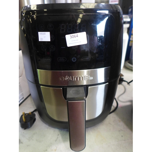 3064 - Gourmia Air Fryer (321-141) *This lot is subject to VAT