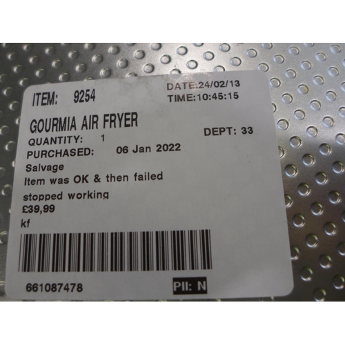 3064 - Gourmia Air Fryer (321-141) *This lot is subject to VAT