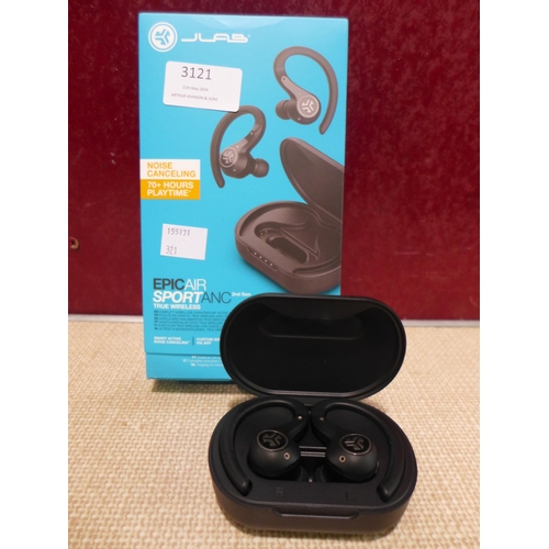 Jlab Epic Air Sport Anc True Wireless Earbuds (321-78) *This lot is subject to VAT