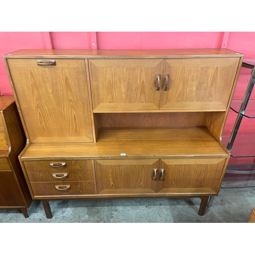 39 - A G-Plan Sierra teak highboard