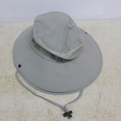 2045 - 6 grey Boonie sun hats