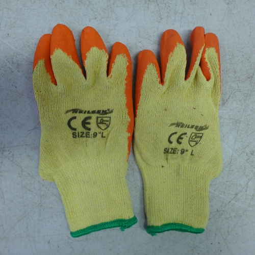 2068 - Two packs of 12 pairs of Neilsen (CT3837) Latex coated work gloves - size M * this lot is subject to... 