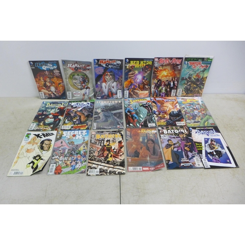 2083 - A collection of approximately 50 comics featuring mainly Marvel and other Super Hero comics