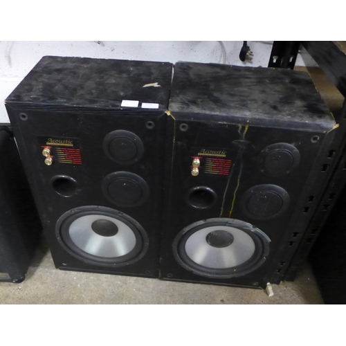 2130 - A pair of acoustic Studio Monitor series 3311 loud speakers