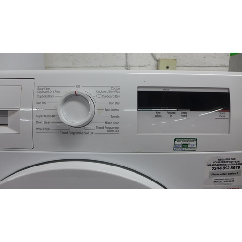 2147 - A Bosch Vario Perfect Series 4 washing machine and spin dryer combination