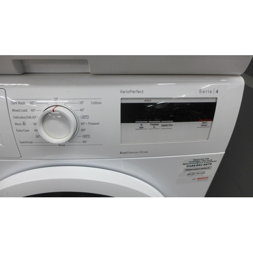 2147 - A Bosch Vario Perfect Series 4 washing machine and spin dryer combination