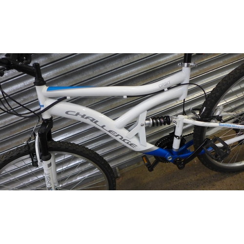 2169 - A Challenge Orbit dual suspension mountain bike - Police repossession