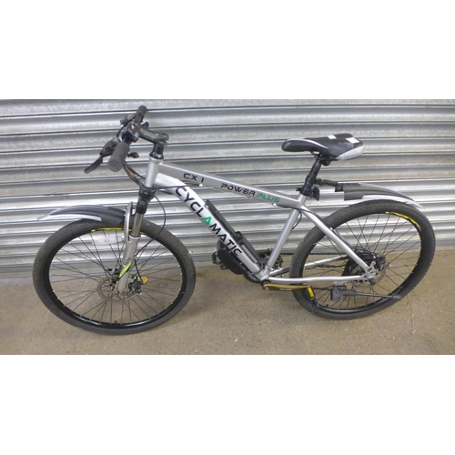 A Cyclamatic CX1 Powerplus electric bike no battery or charger Police repossession