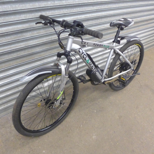 2176 - A Cyclamatic CX1 Powerplus electric bike - no battery or charger - Police repossession