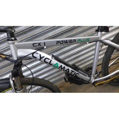 2176 - A Cyclamatic CX1 Powerplus electric bike - no battery or charger - Police repossession