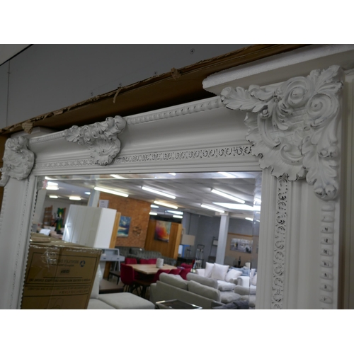 1456 - A 7ft x 4ft antique style mirror