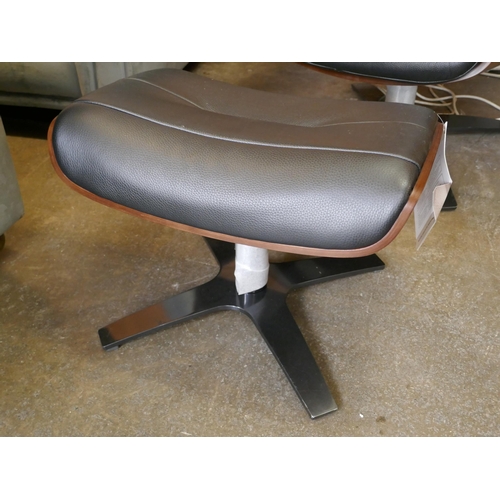 1473 - Kuka Karma Chair Black with Ottoman, Original RRP £583.33 + VAT (4201-20) *This lot is subject to VA... 