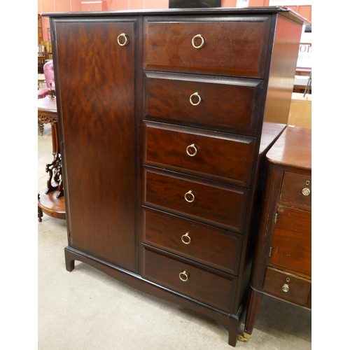 172 - A Stag Minstrel mahogany tallboy