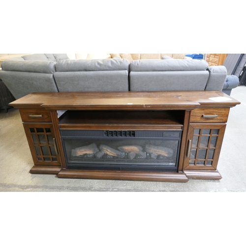 1493 - Everett Media Mantel Fireplace , Original RRP £583.33 + VAT (4201-27) *This lot is subject to VAT