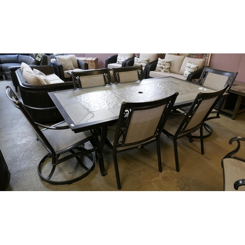 1507 - Agio Turner 7 Piece Sling Dining Set, Original RRP £1249.99 + VAT (4201-25) *This lot is subject to ... 