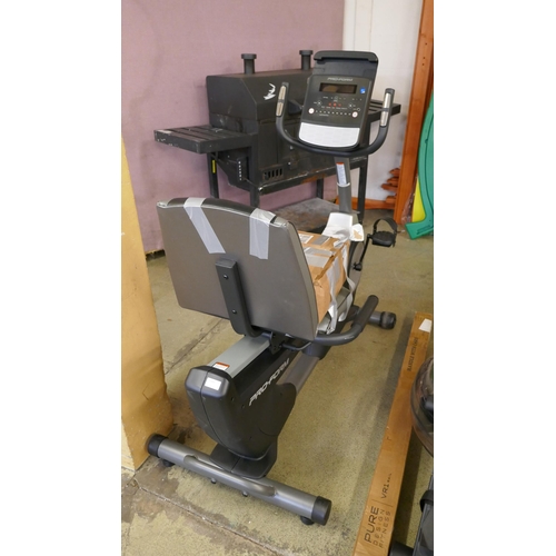 1509 - Installed ProForm SR Cycle Exercise Bike with an additional screen - not checked or tested, Original... 