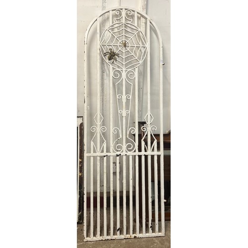 284 - A cast iron garden gate