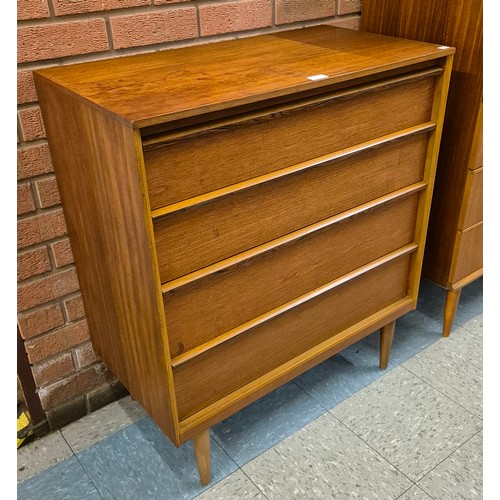 10 - An Austin Suite teak chest of drawers