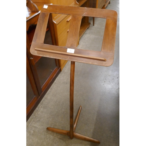 94 - A Danish teak music stand