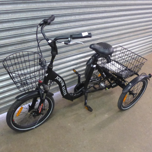 A Jorvik Jet-1 Elite low step through folding tricycle complete with ...