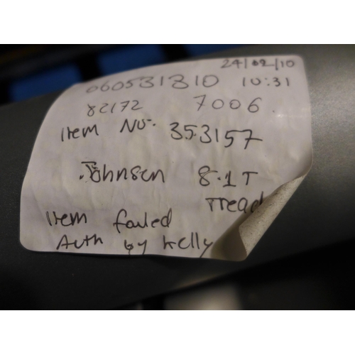 3437 - Johnson Fitness Treadmill *Item is subject to VAT(319-481)