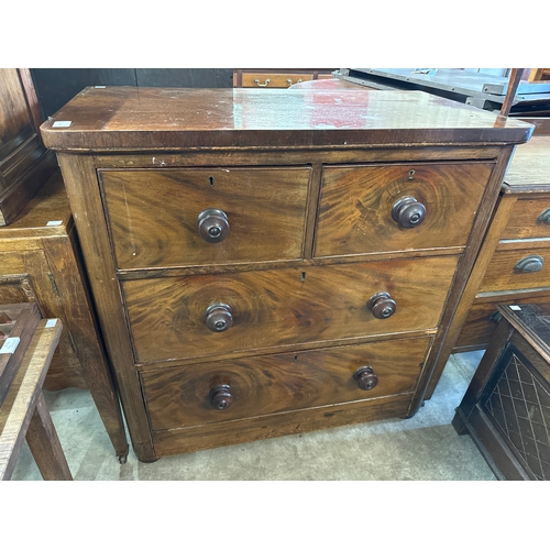 247 - A Victorian mahogany chest of drawers