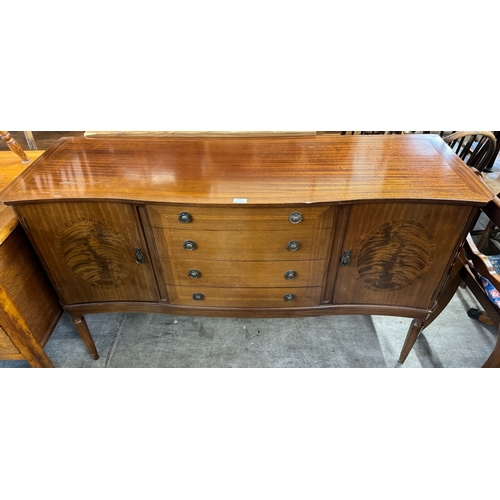 260 - A Regency style mahogany dining suite