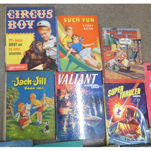 1003 - Mid 20th Century children's books including boy's annuals **PLEASE NOTE THIS LOT IS NOT ELIGIBLE FOR... 