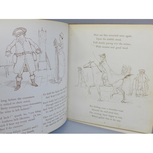 654 - Two hard bound volumes of R. Caldecott's coloured picture books, published by George Routledge and S... 