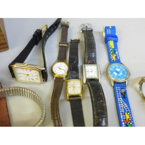 656 - A collection of wristwatches