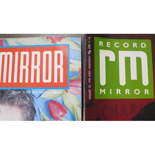 701 - A complete run of Record Mirror magazines for 1990 including extra issue for 19th January, (52) and ... 