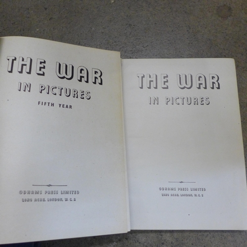 736 - War in Pictures, volumes 1-6, Prelude to Dunkirk and British War Production