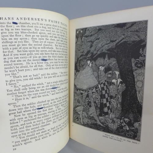 789 - Fairy Tales by Hans Anderson, illustrated by Harry Clarke, circa 1930, original cloth