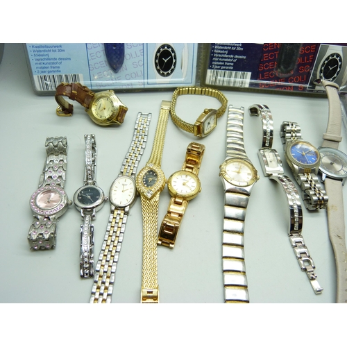 792 - A collection of wristwatches