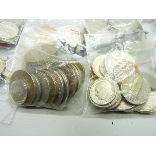 855 - British and foreign coins