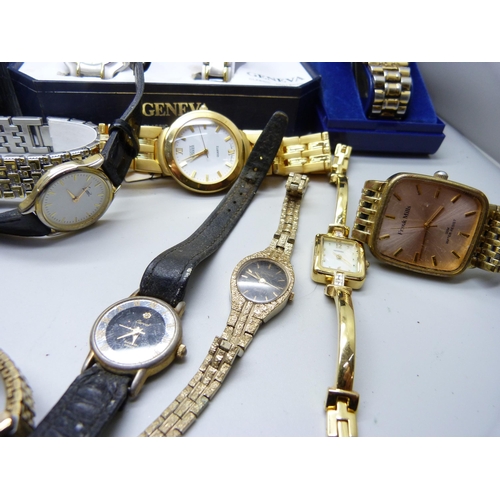 862 - A collection of wristwatches