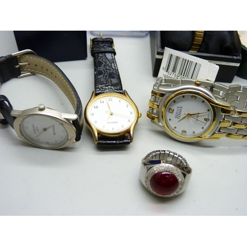 863 - A collection of wristwatches