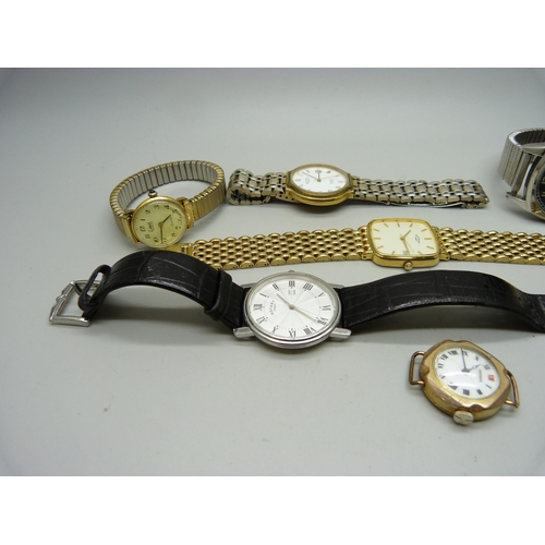 969 - A collection of lady's and gentleman's wristwatches including Limit and Rotary