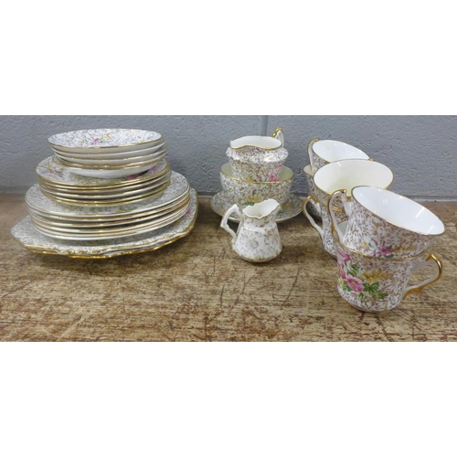 970 - A Denry decorative chintz china tea service **PLEASE NOTE THIS LOT IS NOT ELIGIBLE FOR IN-HOUSE POST... 