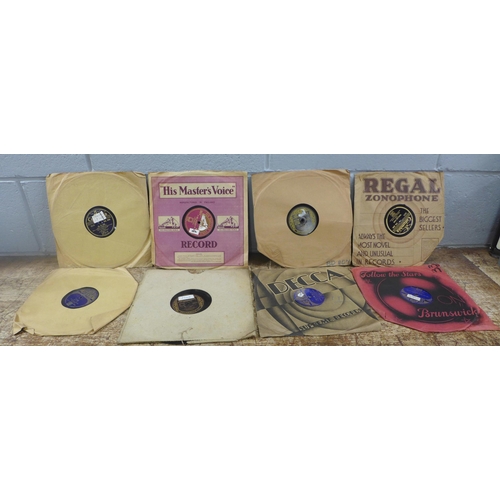 974 - A collection of 1980s LP records and a box of 78rpm records **PLEASE NOTE THIS LOT IS NOT ELIGIBLE F... 