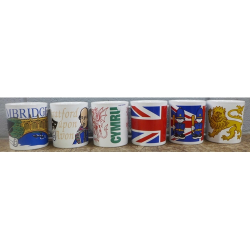 976 - Twenty-one new mugs with various designs **PLEASE NOTE THIS LOT IS NOT ELIGIBLE FOR IN-HOUSE POSTING... 