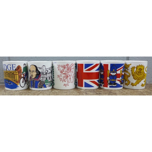 976 - Twenty-one new mugs with various designs **PLEASE NOTE THIS LOT IS NOT ELIGIBLE FOR IN-HOUSE POSTING... 