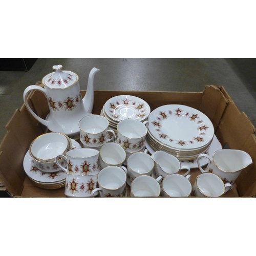 997 - A Paragon Flamenco pattern china tea and coffee service **PLEASE NOTE THIS LOT IS NOT ELIGIBLE FOR I... 